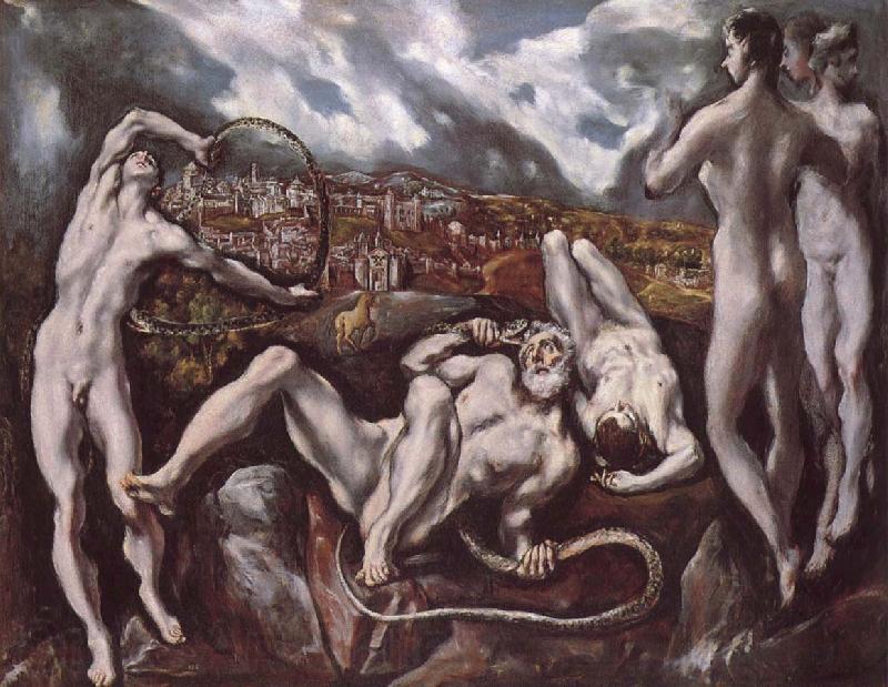 El Greco Laocoon Norge oil painting art